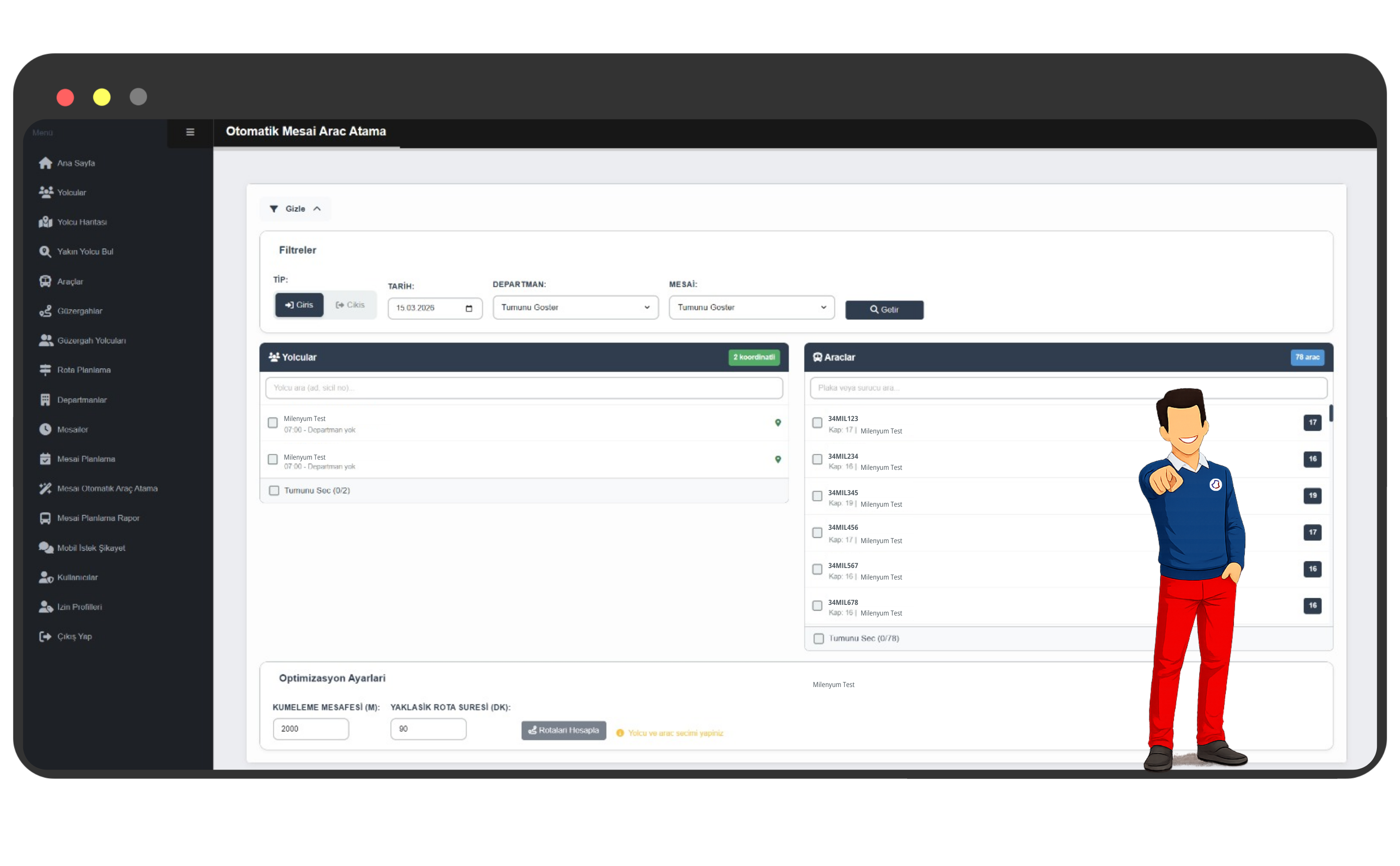 Giriş Çıkış Takibi