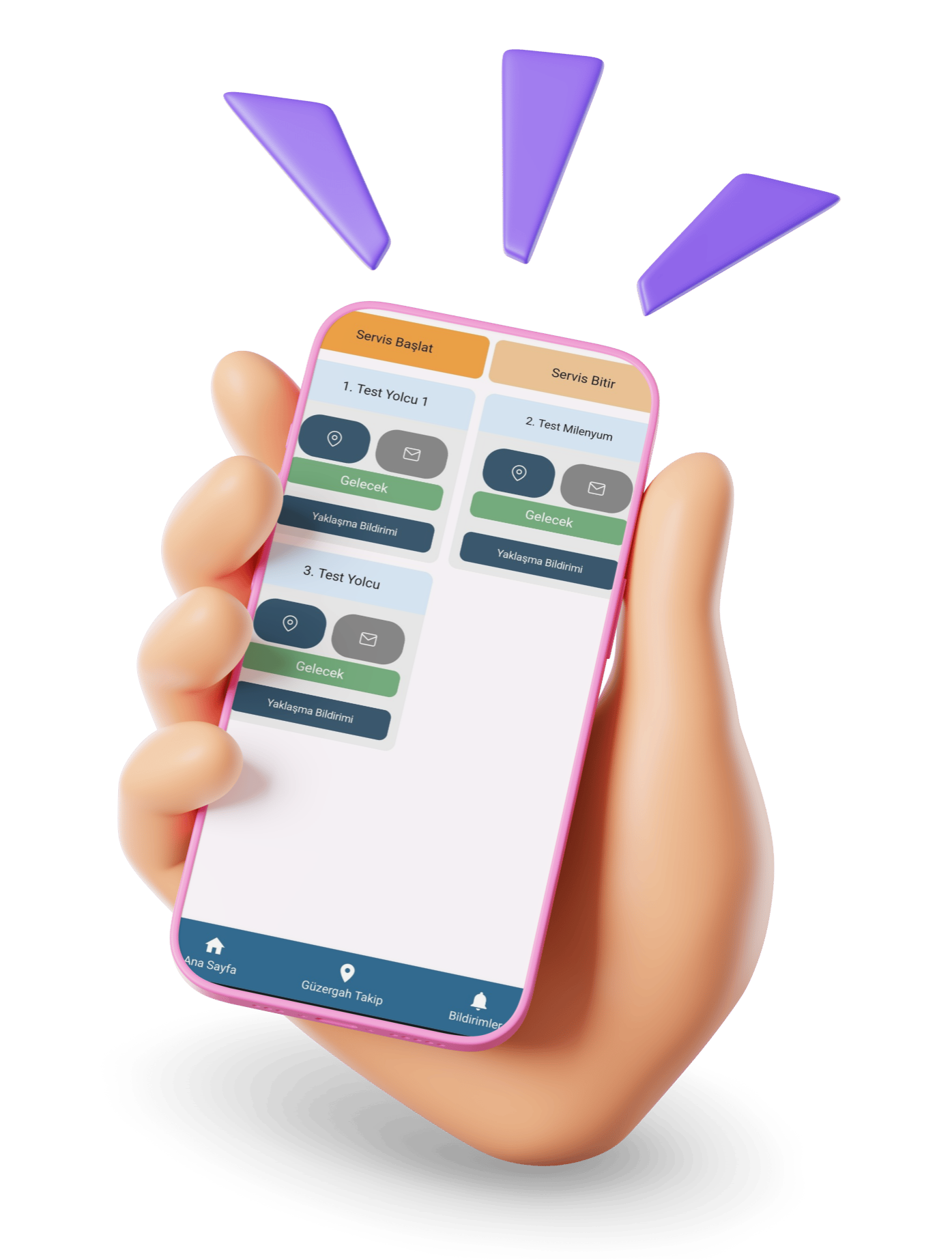 Yolcu Uygulaması Avantajları